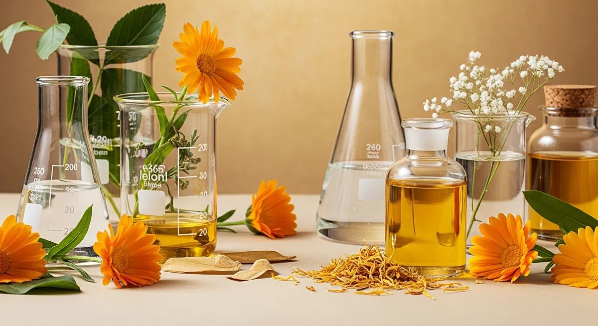 The Science Behind Calendula Oil: Chemical Composition & Therapeutic Properties